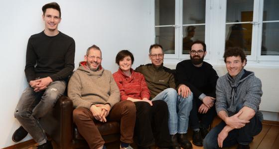 Le comité à l'AG 2018